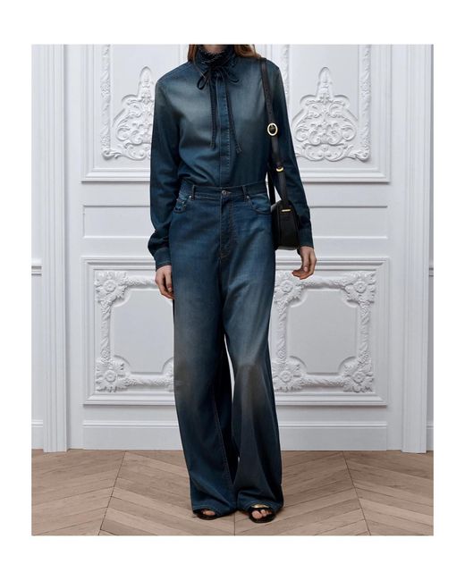 Dior Blue Regular-Fit Jeans