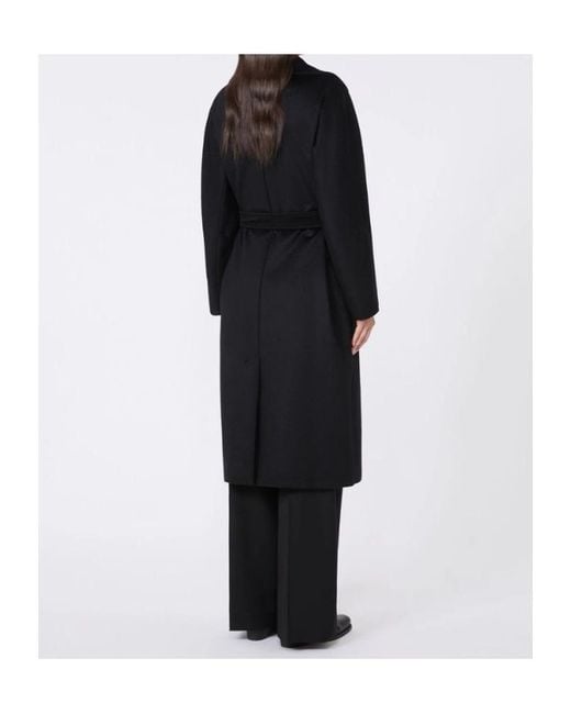 Weekend by Maxmara Black Long-Sleeved Coat