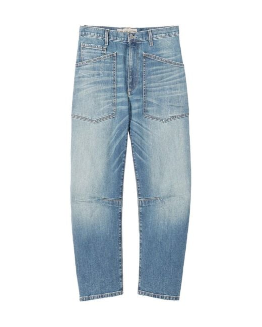 Nili Lotan Blue Shon Denim Jeans