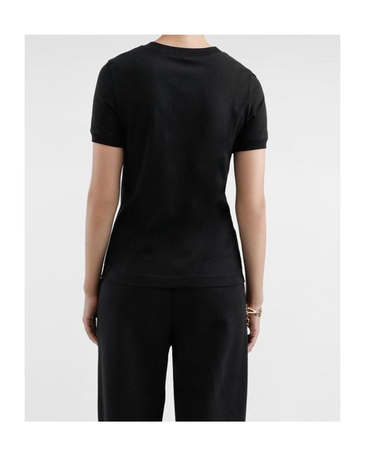 Dolce & Gabbana Black Dg Logo-Embroidered Jersey T-Shirt