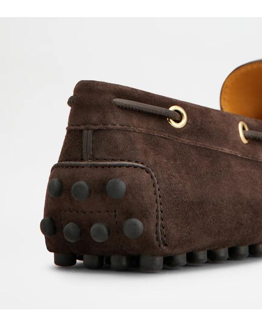 Tod's Brown Gommino Loafers