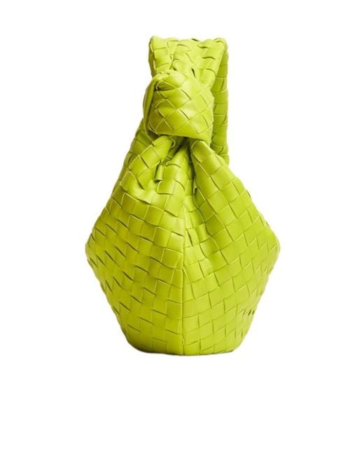 Bottega Veneta Yellow Jodie Intrecciato Bag