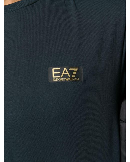 Emporio Armani Green Logo Printed T-Shirt for men