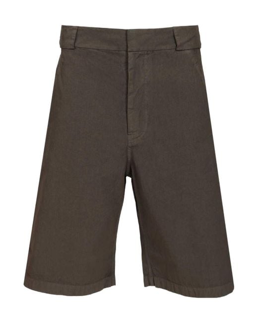 Fear Of God Gray Tailored Bermuda Shorts for men