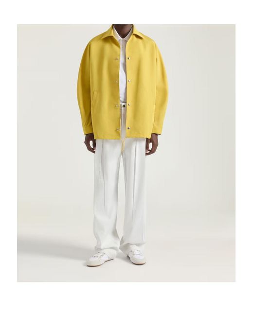 Givenchy Yellow Couture Seam Jacket for men
