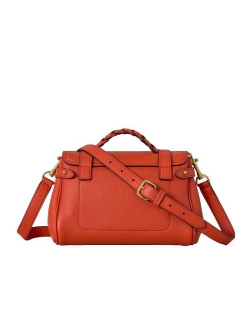 Mulberry Red Alexa Mini Shoulder Bag