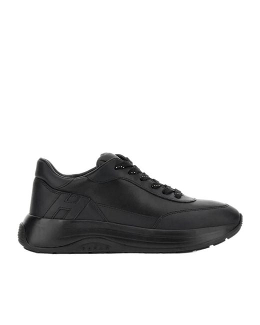 Hogan Black Hi-Light Chunky Sneakers for men