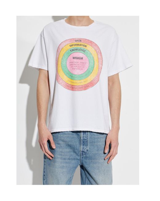 GALLERY DEPT. White Short-Sleeved T-Shirt for men