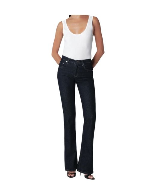 Haikure Blue Slit Jeans