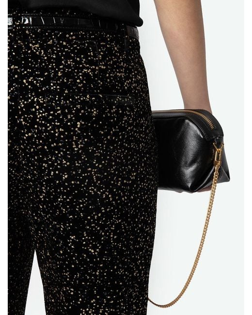 Zadig & Voltaire Black Prevy Trousers