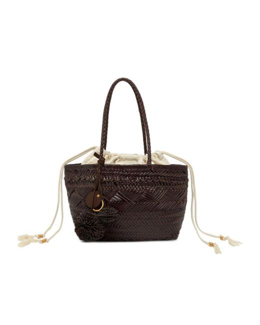 Gianni Chiarini Brown Double-Handled Handbag