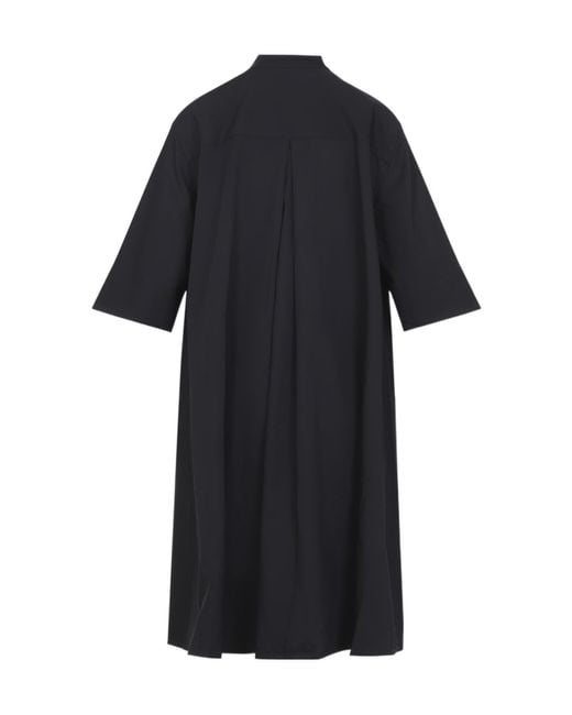 Studio Nicholson Black Bloch Ikela Mini Dress