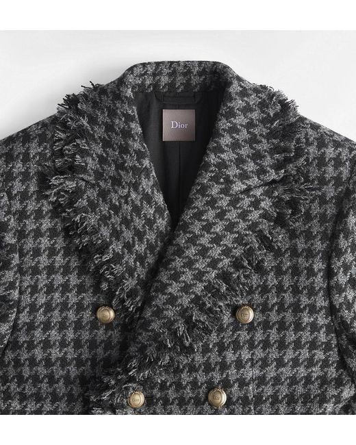 Dior Black Cropped Bar Jacket for men