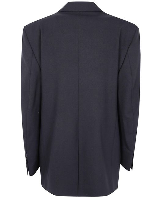 Filippa K Blue Dilon Single-Breasted Blazer