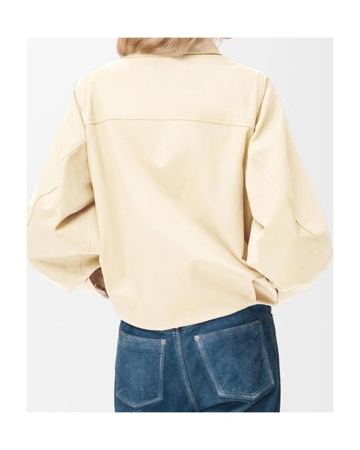 Loewe Blue Button-Fastening Jacket