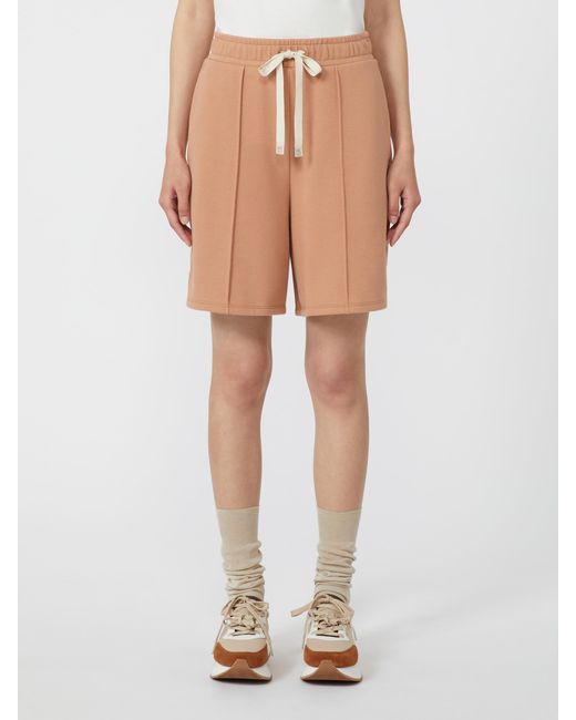Weekend by Maxmara Natural Cotton Fleece Shorts