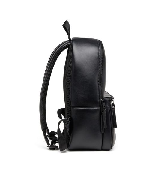 DIESEL Black Medium Holi-D Backpack for men
