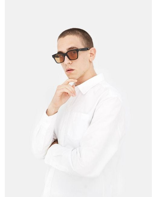 Retrosuperfuture Multicolor America Rectangular Frame Sunglasses for men