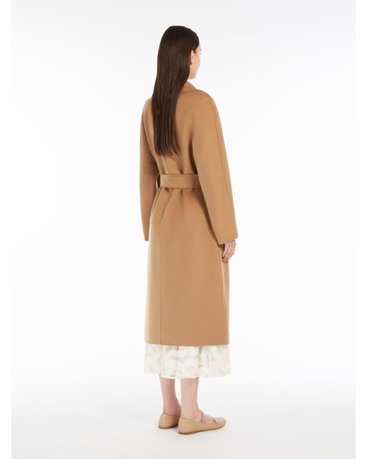 Max Mara Natural Studio Belted Mid-Length Coat
