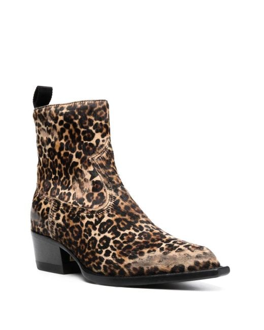 Golden Goose Deluxe Brand Brown Low Debbie Boots