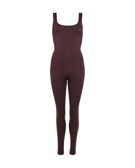 Eres Purple Martha Twist-Back Jumpsuit