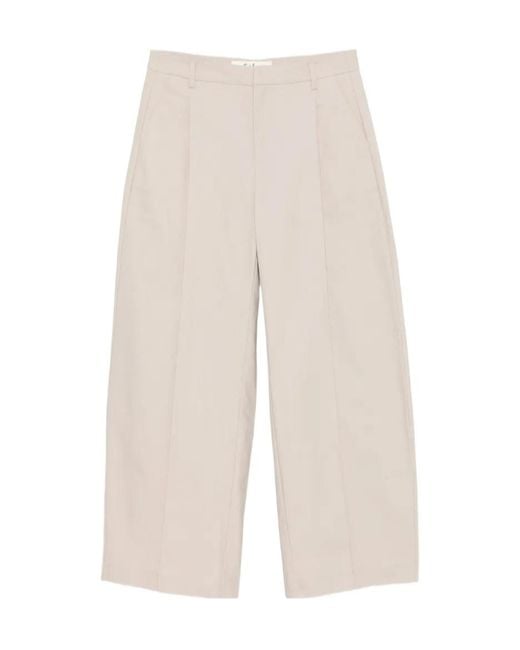 Séfr White Otto Pressed-Crease Trousers for men