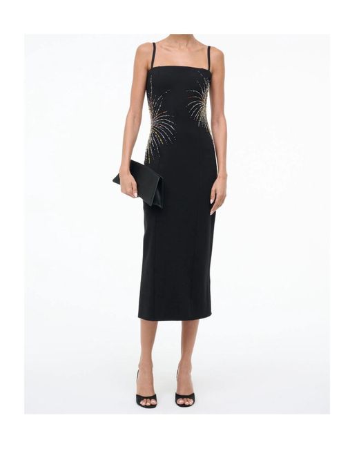 Staud Black Britney Dress Firework