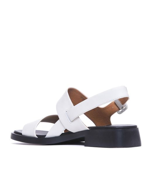 Camper Blue Dana Sandals