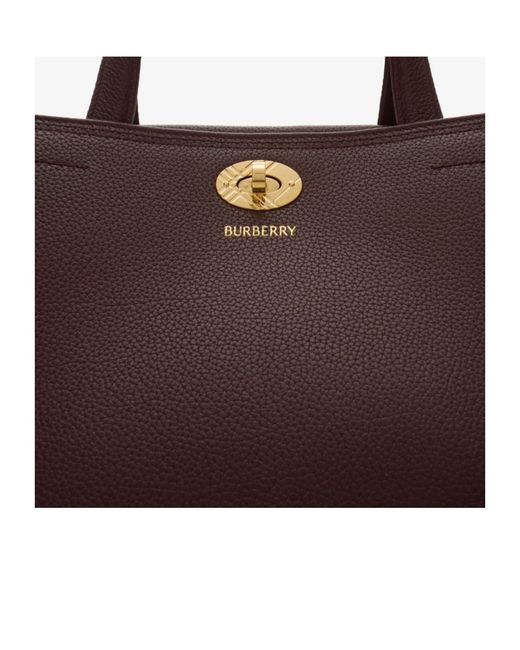 Burberry Brown Small Cotswolds Check Tote
