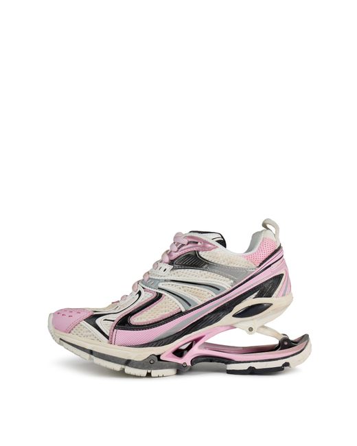 Balenciaga Multicolor Color-Block Trainers