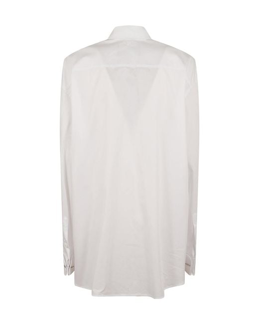 Dondup White Long-Sleeved Shirt
