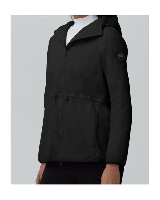 Canada Goose Black Lundell Hooded Jacket