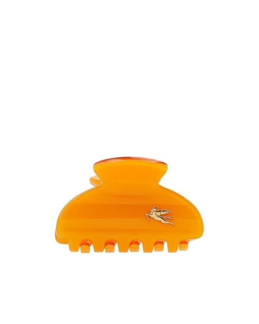 Etro Orange Logo Hairpin