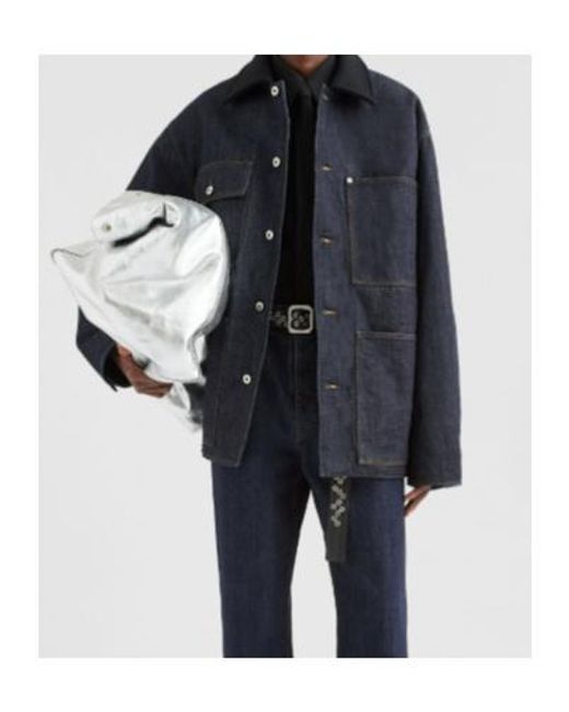 Jil Sander Blue Denim Jacket for men