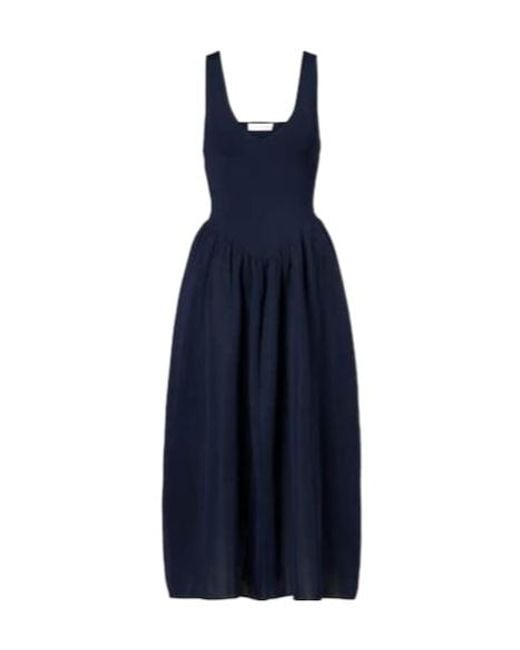 Altuzarra Blue Lollie Maxi Dress