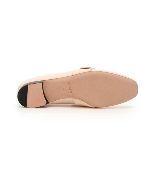 Bally Pink Janelle Folding Heels Love Shoes