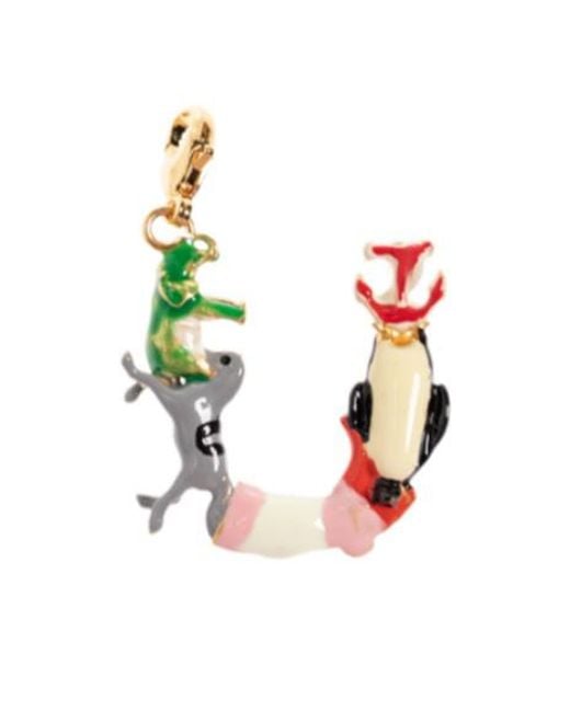 Marni White Alphabet 'U' Charm