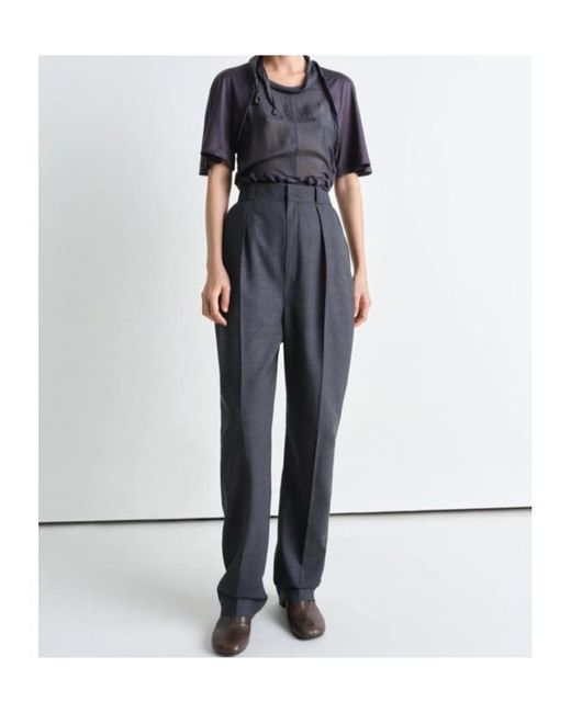Lemaire Blue Salomon Dropped Crotch Soft Pants