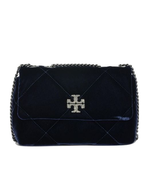 Tory Burch Black Small Kira Diamond Quilt Shoulder Bag