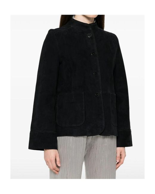 Forte_forte Black Long-Sleeve Casual Jacket