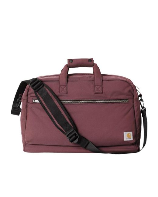 Carhartt Purple Leroy Weekend Bag for men