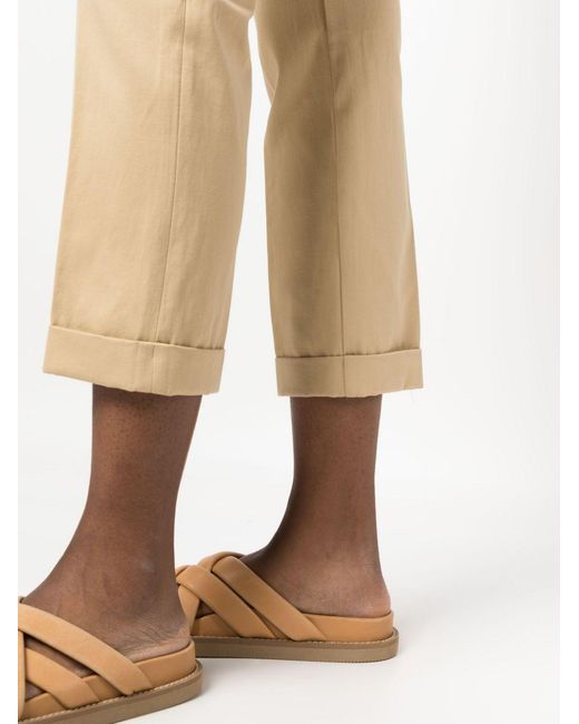 Twinset Natural Cigarette Trousers