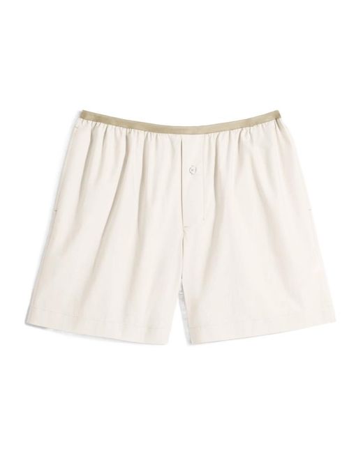 Lemaire White Boxer Shorts
