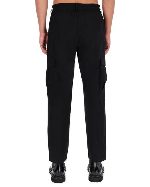 Versace Jeans Black Couture Technical Cargo Pants for men