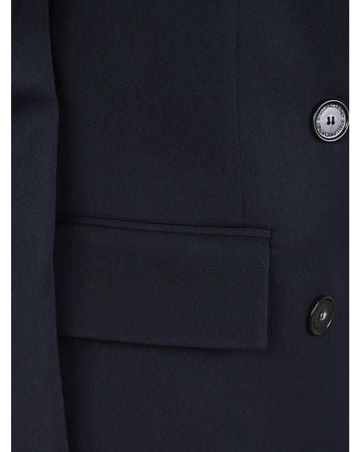 Stella McCartney Blue Db Slim Jacket Classic Tailoring