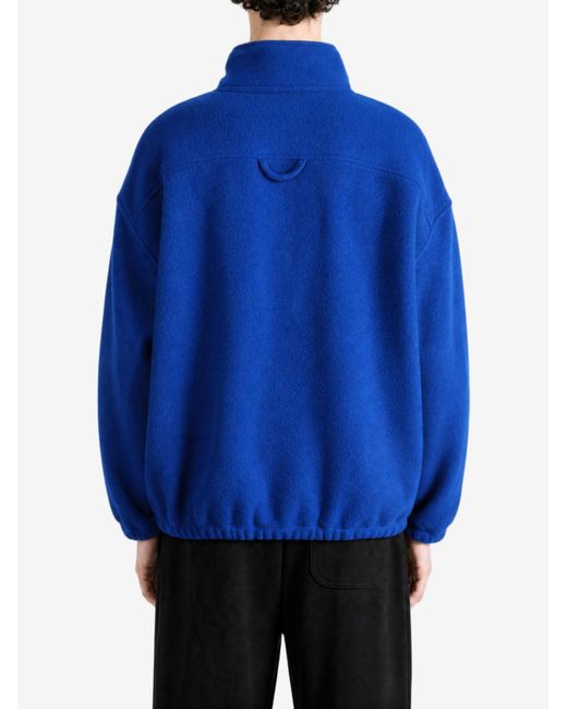Rier Blue Long-Sleeved Sweatshirt for men