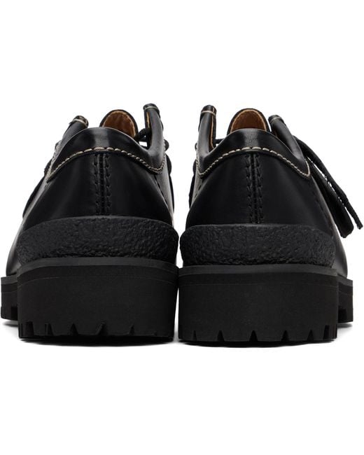 Clarks Black Walla Yukoner Derby Shoes for men