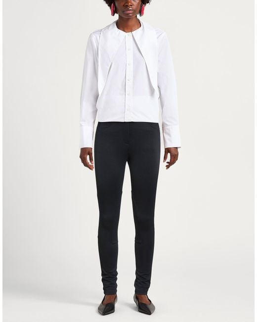 MAX&Co. Blue Casual Pants With Belt Loops