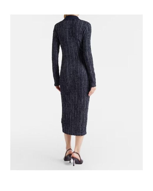 Veronica Beard Blue Midi Dress