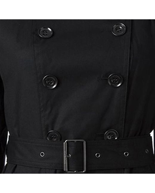 Burberry Black Hooded Windbreaker